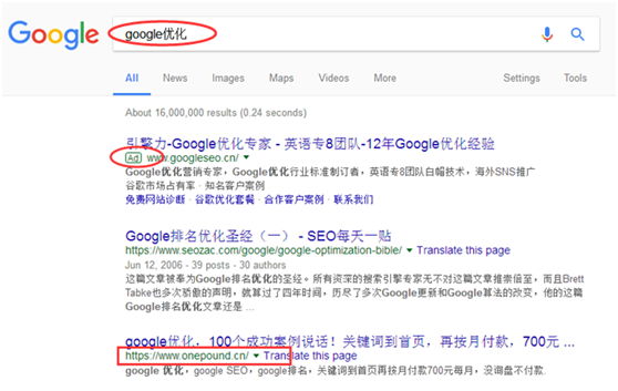 google优化