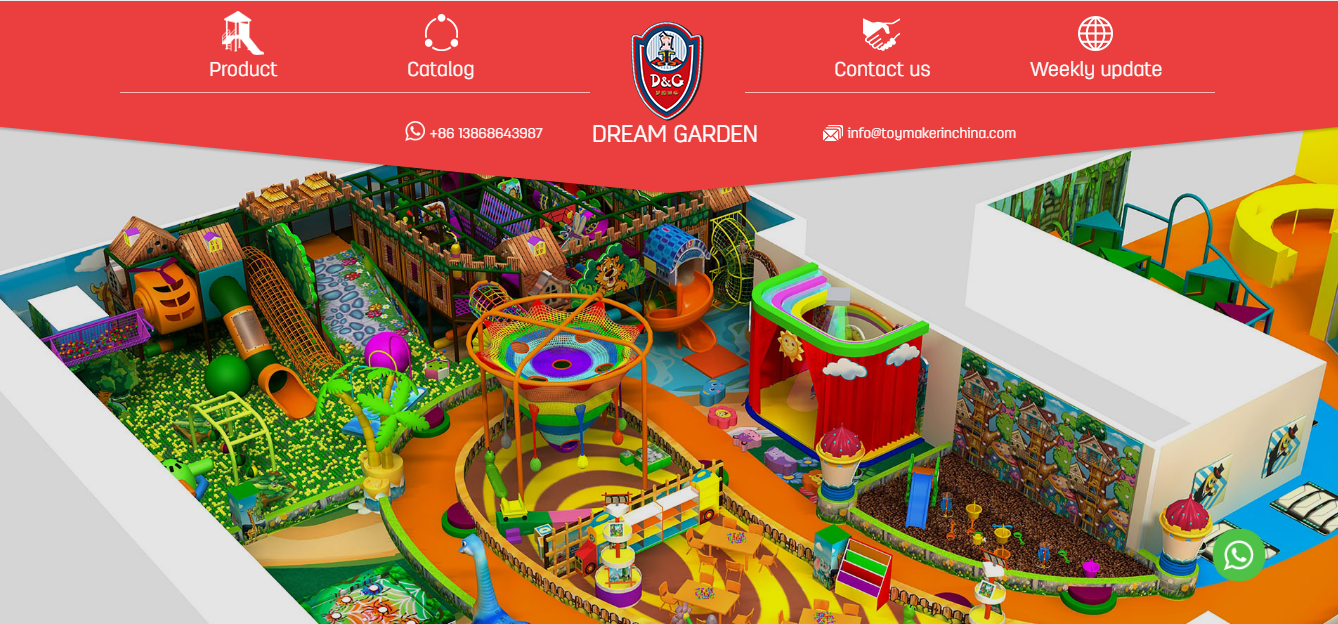 一个儿童游乐设施网站 Google SEO 优化效果