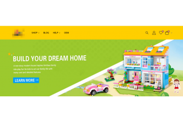 玩具积木网站 Google SEO 优化3个月效果